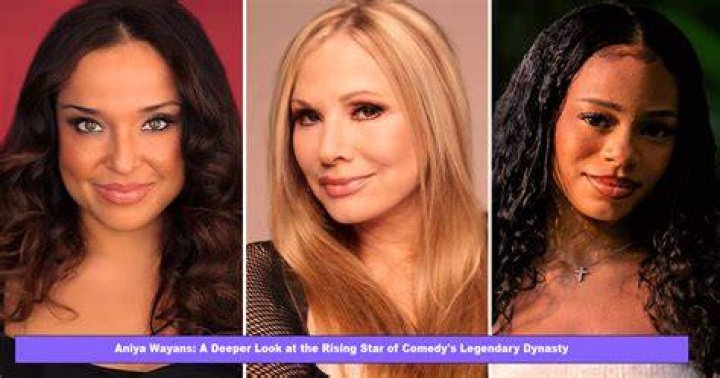 Aniya Wayans: The Rising Star of Hollywood