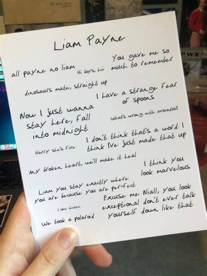 Deciphering the Art of Liam Payne Handwriting