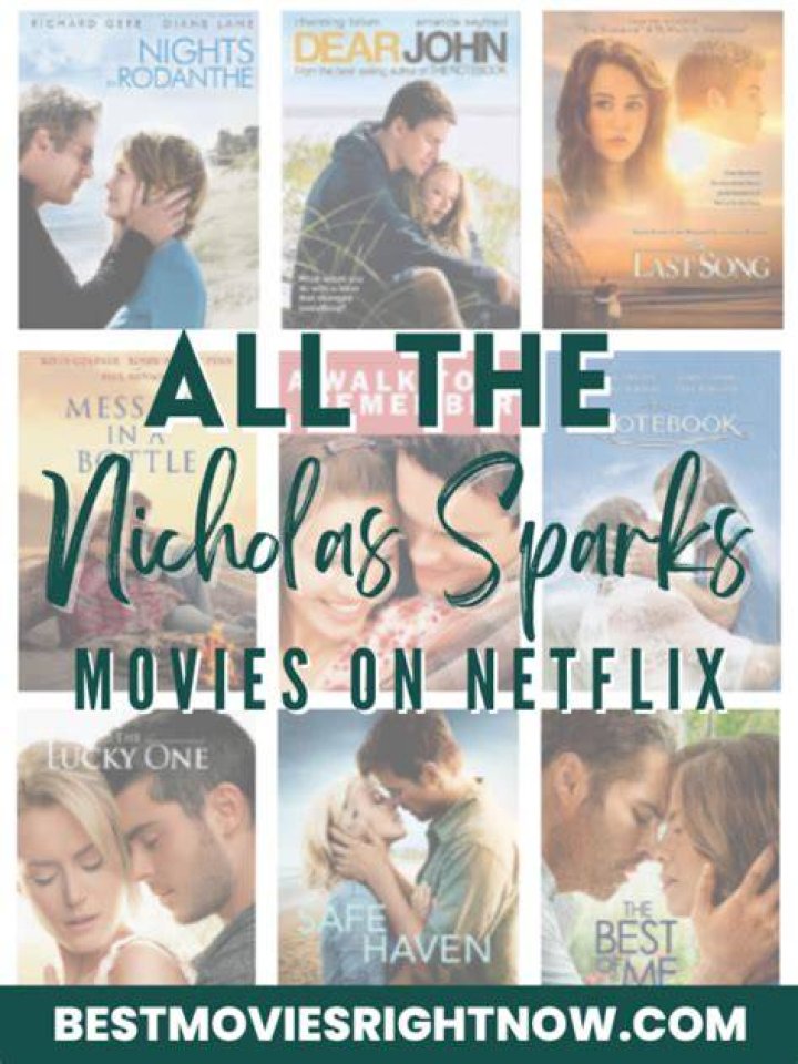 Discover the Magic of Nicholas Sparks Movies on Netflix