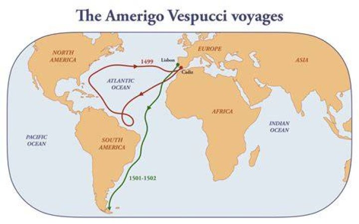 Discovering the Uncharted: Amerigo Vespucci's Places Explored