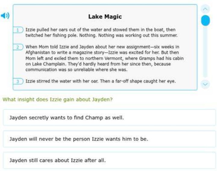 Exploring the Depths of Understanding: What Insight Does Izzie Gain About Jayden?