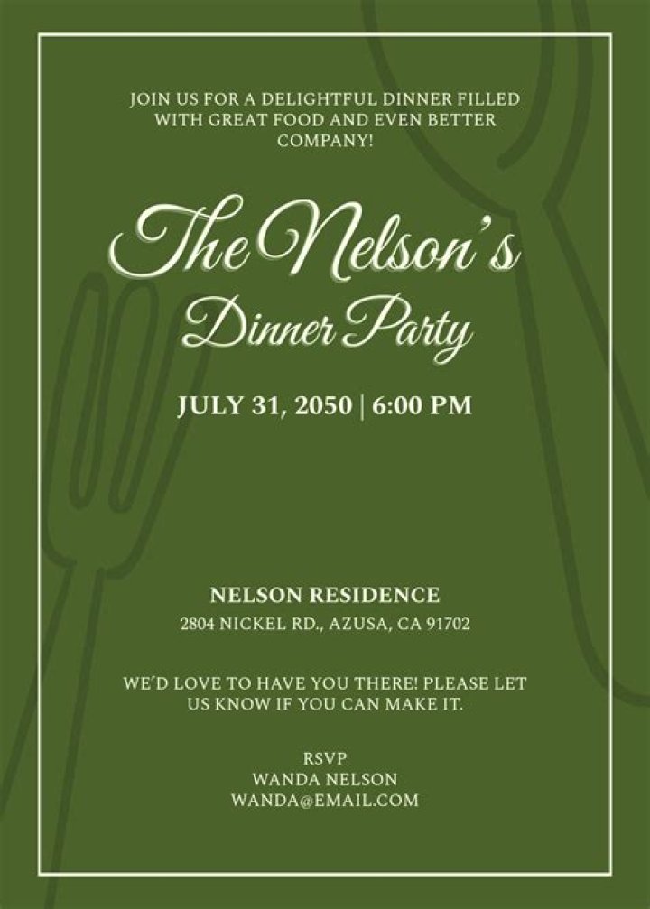 Invitation Wording for a Dinner Party: Crafting the Perfect Welcome