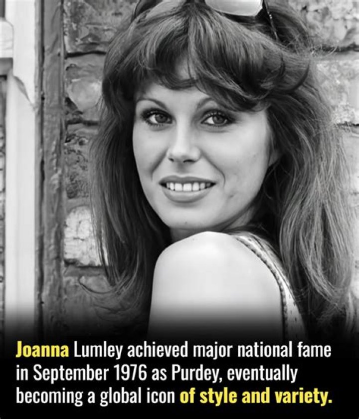 Joanna Lumley Young: The Radiant Star of a Bygone Era