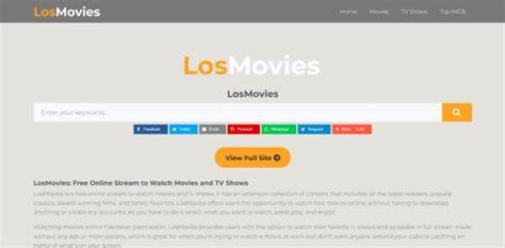 LoSMovies: Your Ultimate Destination for Streaming Movies Online