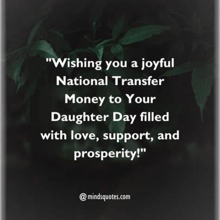 National Transfer Your Daughter Money Day: Empowering Young Women for Financial Success