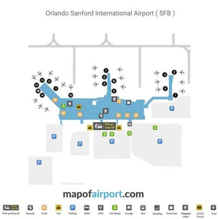 Orlando Sanford International Airport Map: Your Ultimate Guide to Traveling with Ease