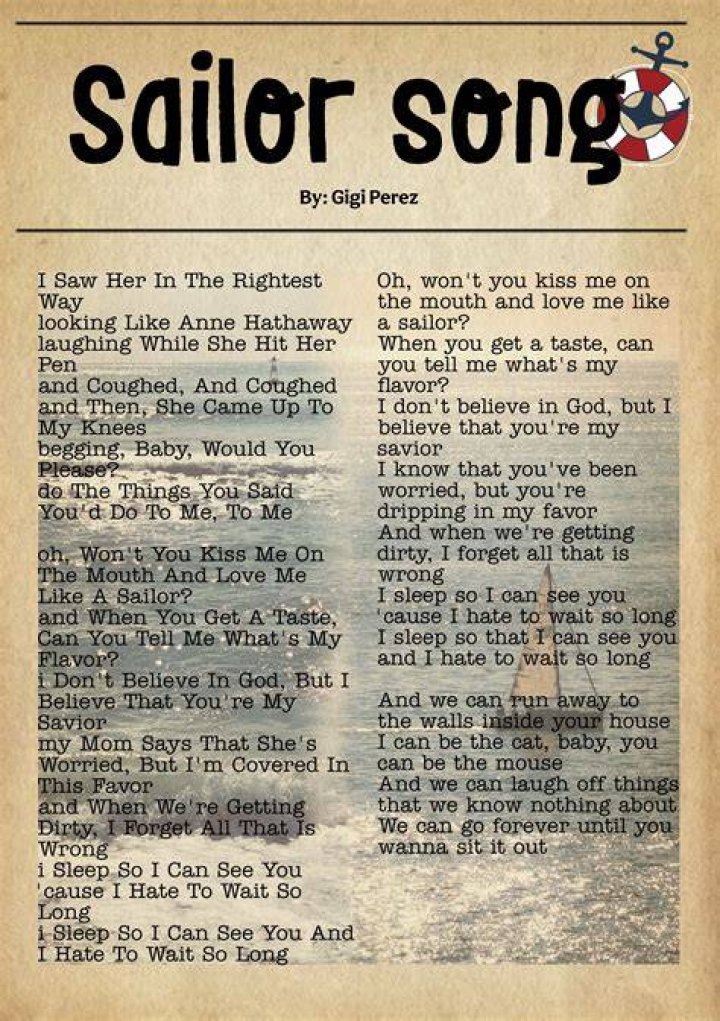 Sailing Through Melodies: Discovering the Magic of Sailor Song Lyrics