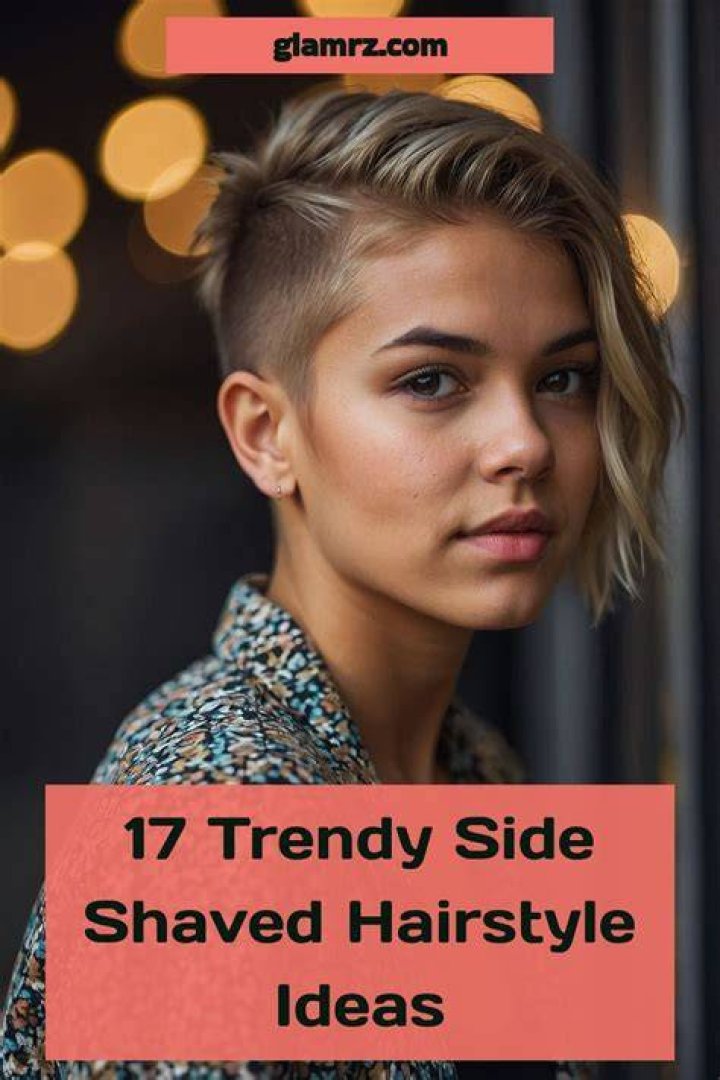 Short Hairstyles with One Side Shaved: A Trendy & Bold Look