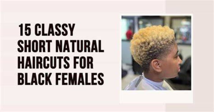 Short Natural Haircuts for Black Females 2019: The Ultimate Guide