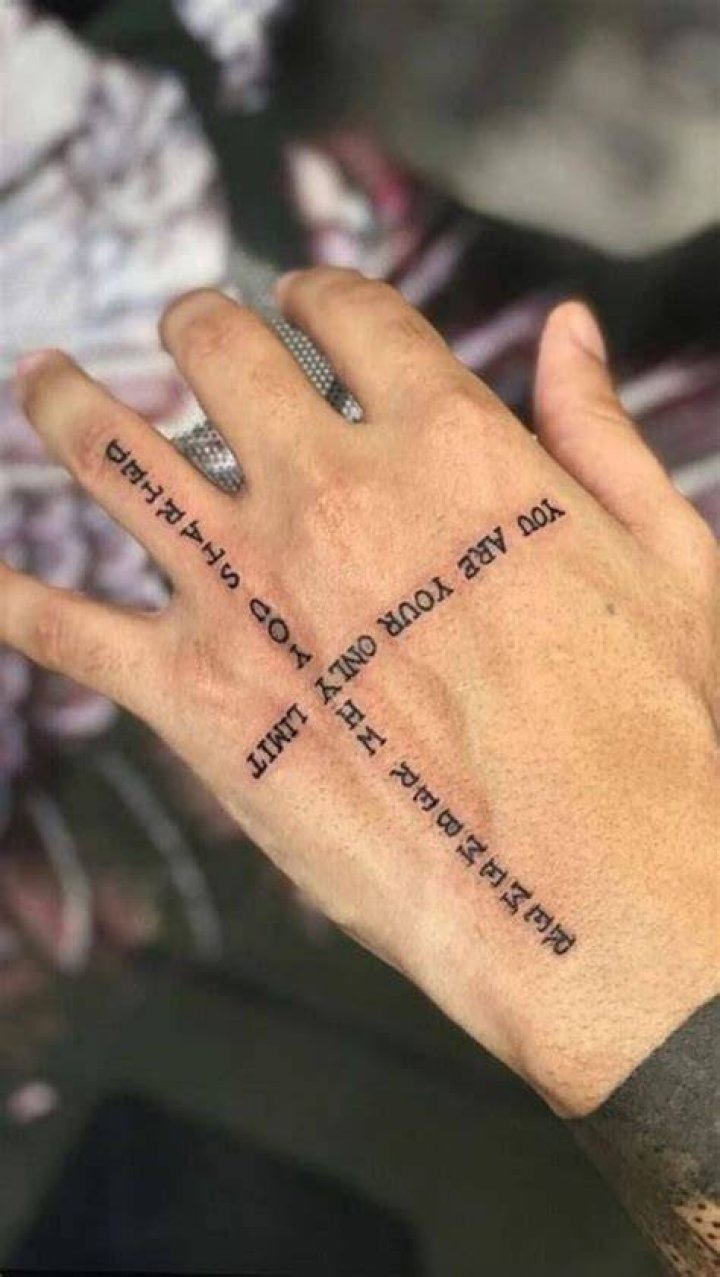 Side Hand Tattoos Words: A Deep Dive into Meaningful Ink