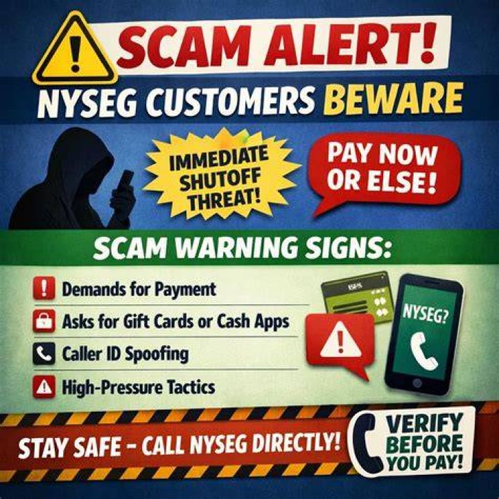 Stay Protected: NYSEG Warns Customers About Rising Scams in the Energy Sector