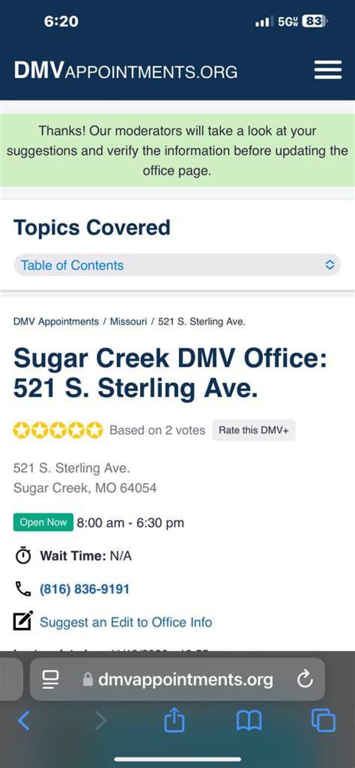 Sugar Creek DMV: A Comprehensive Guide to Your DMV Experience