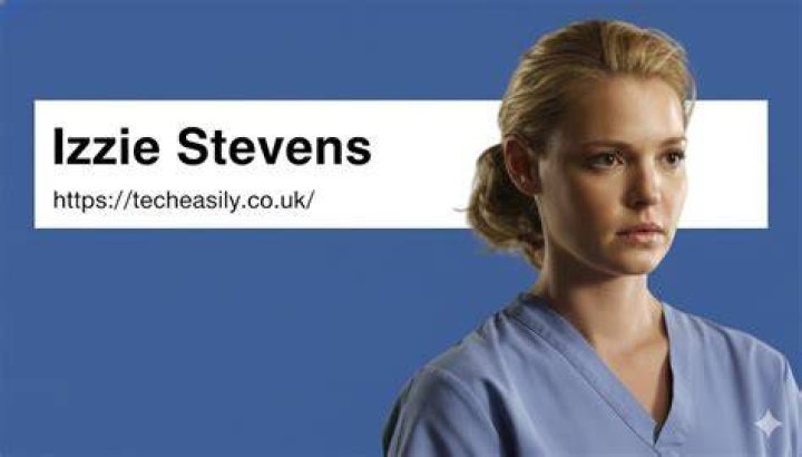 **The Evolution of Izzie Stevens: A Journey Through Love, Loss, and Growth**