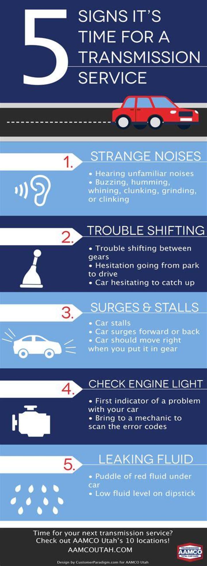 Top 5 Critical Signs Indicating Transmission Issues