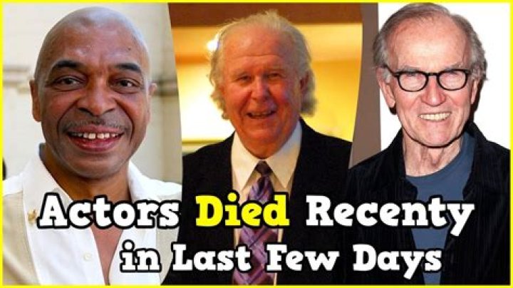 Tragic Day in Hollywood: 2 Actors Died Yesterday 2024