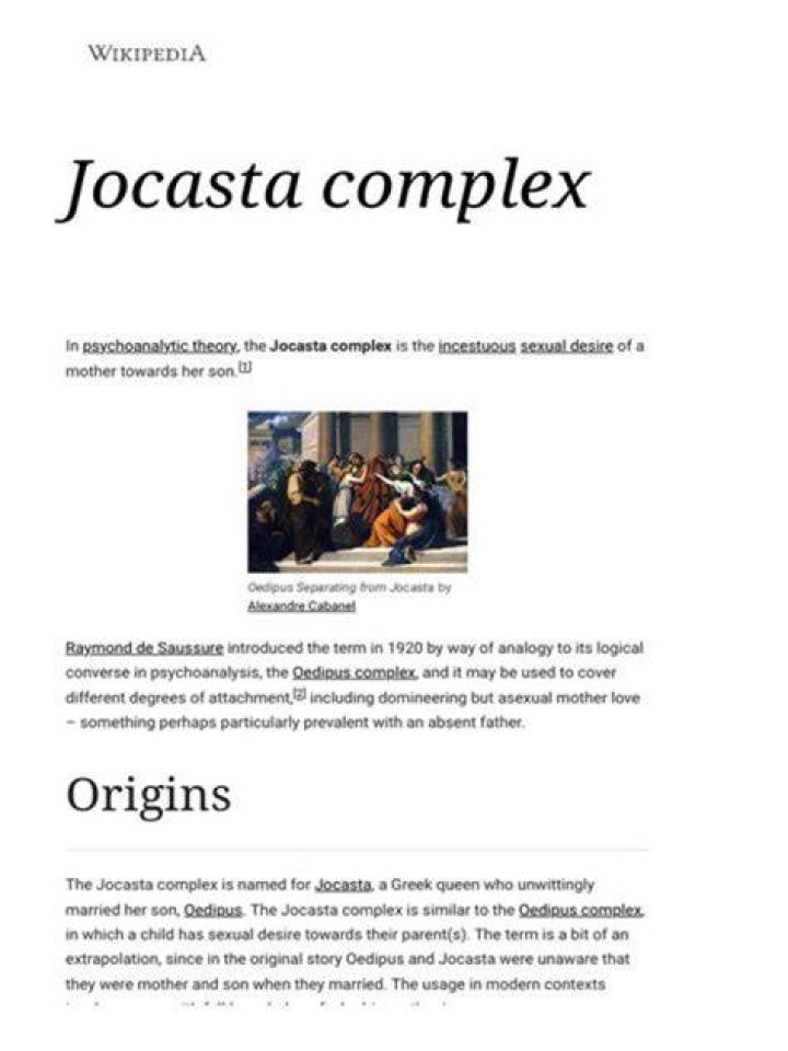 Understanding Jocasta Complex: A Deep Dive into Its Psychological Implications