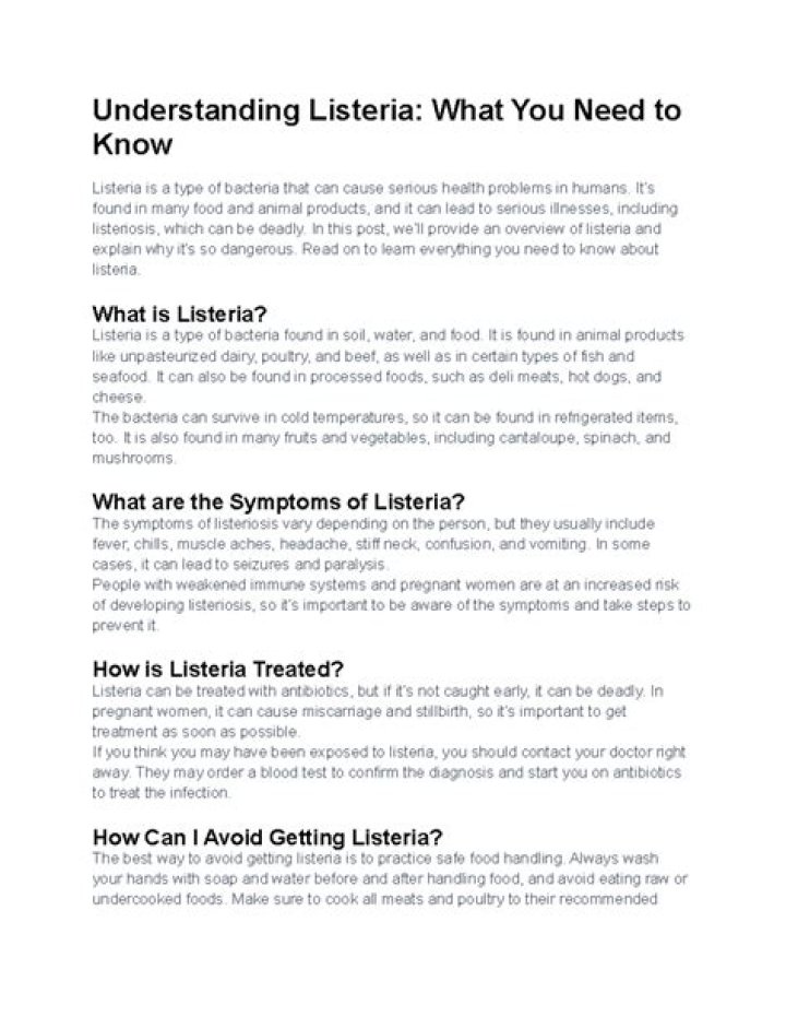 Understanding Listeria in Ramen: What You Need to Know