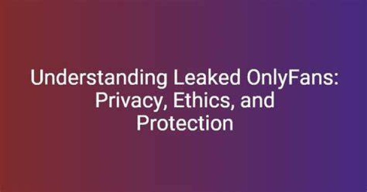 Unmasking the Controversy: The Intrigue Behind Leaked OnlyFans Content