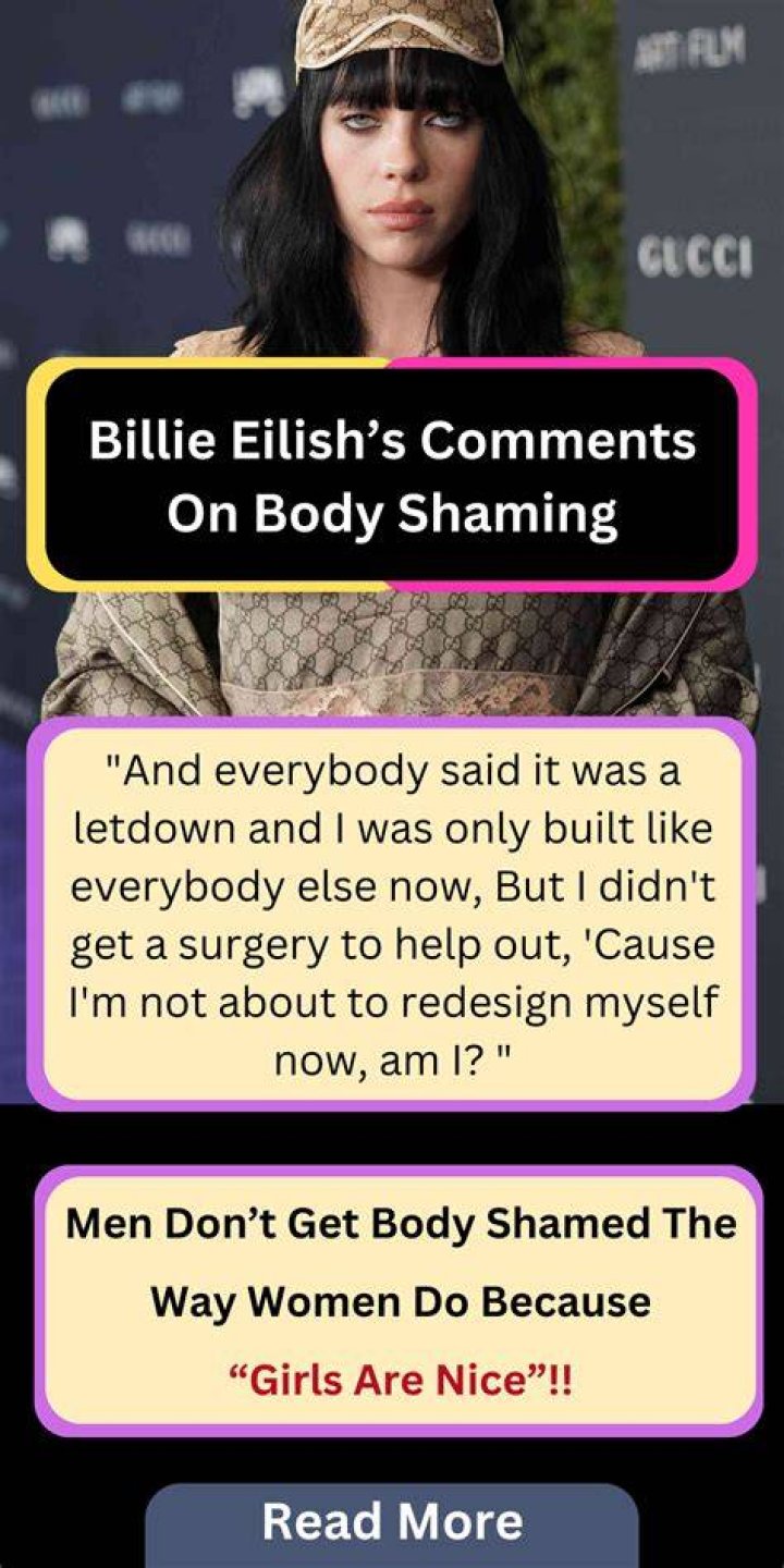 Unveiling the Enigma: Billie Eilish and Her Body Image Journey