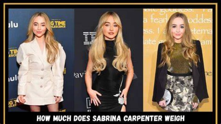 Unveiling the Enigma: How Much Does Sabrina Carpenter Weigh?