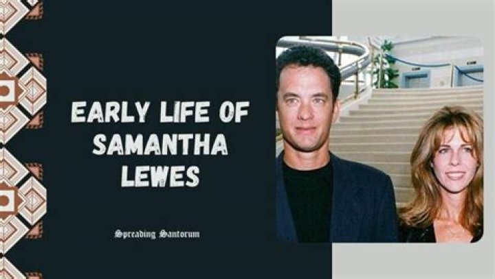 Unveiling the Life of Samantha Lewes: A Journey Through Fame and Family