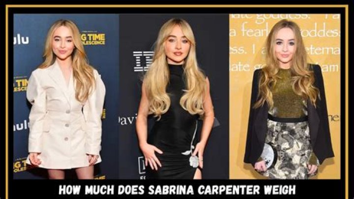 Unveiling the Mystery: How Much Does Sabrina Carpenter Weigh?