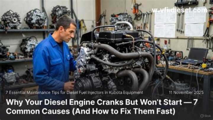 Why Your Engine Cranks But Won't Start: Expert Troubleshooting